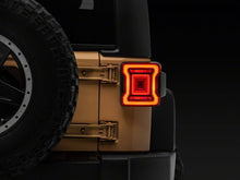 Load image into Gallery viewer, Raxiom Raxiom 07-18 Jeep Wrangler JK Axial Series JL Style LED Tail Lights- Black Housing- Red Lens