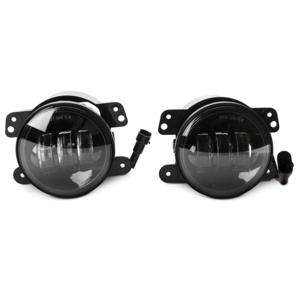 Raxiom 07-18 Jeep Wrangler JK Axial Series LED Fog Lights - Raxiom J108041