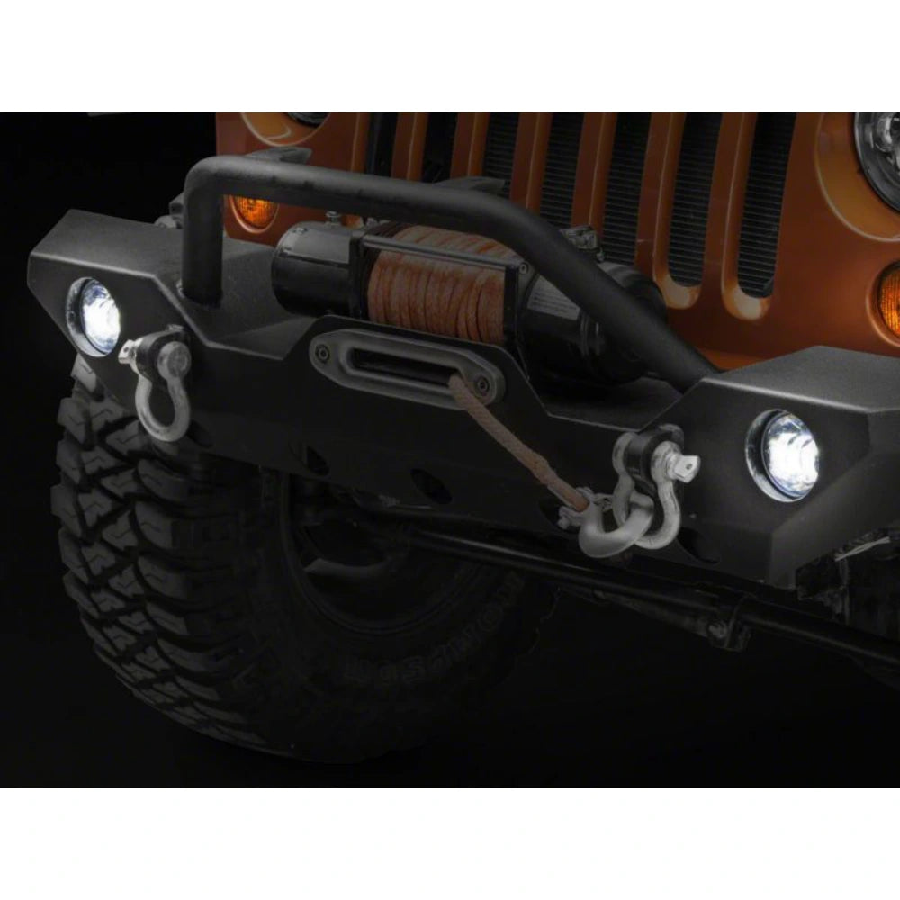 Raxiom 07-18 Jeep Wrangler JK Axial Series LED Fog Lights - Raxiom J108041