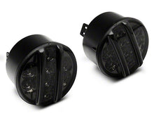 Load image into Gallery viewer, Raxiom 07-18 Jeep Wrangler JK Axial Series LED Front Turn Signals (Smoked) - Black Ops Auto Works