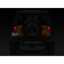 Load image into Gallery viewer, Raxiom 07-18 Jeep Wrangler JK Axial Series Lux LED Tail Lights- Black Housing (Clear Lens) - Raxiom J141596