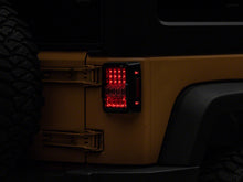 Load image into Gallery viewer, Raxiom Raxiom 07-18 Jeep Wrangler JK Axial Series Lux LED Tail Lights- Black Housing (Clear Lens)
