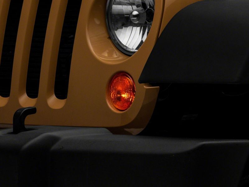 Raxiom Raxiom 07-18 Jeep Wrangler JK Axial Series Replacement Turn Signal Lamps- Amber