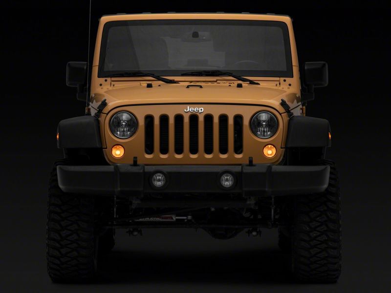 Raxiom Raxiom 07-18 Jeep Wrangler JK Axial Series Replacement Turn Signal Lamps- Amber