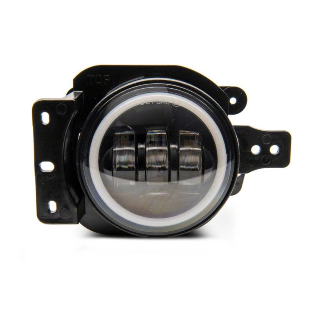 Raxiom 07-23 Jeep Wrangler JK & JL 20-23 Jeep Gladiator JT Axial Series LED Fog Lights w/ Halo - Raxiom J142669