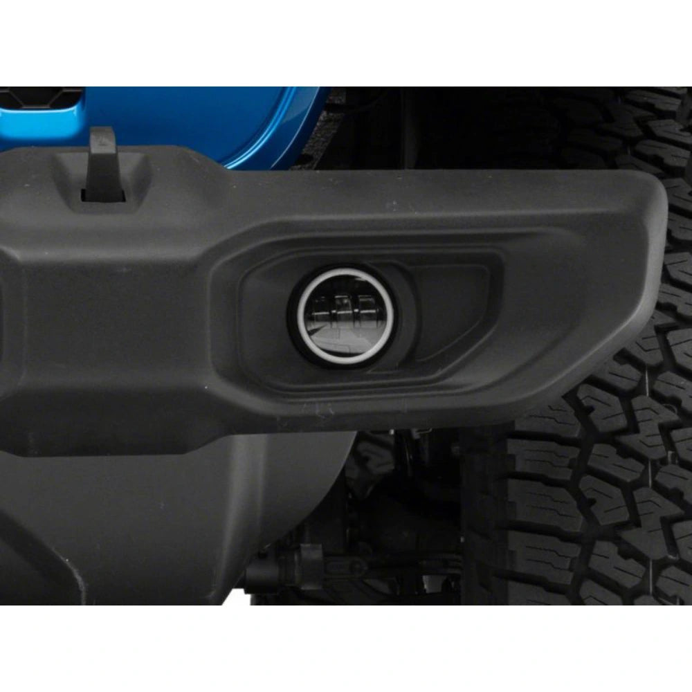 Raxiom 07-23 Jeep Wrangler JK & JL 20-23 Jeep Gladiator JT Axial Series LED Fog Lights w/ Halo - Raxiom J142669