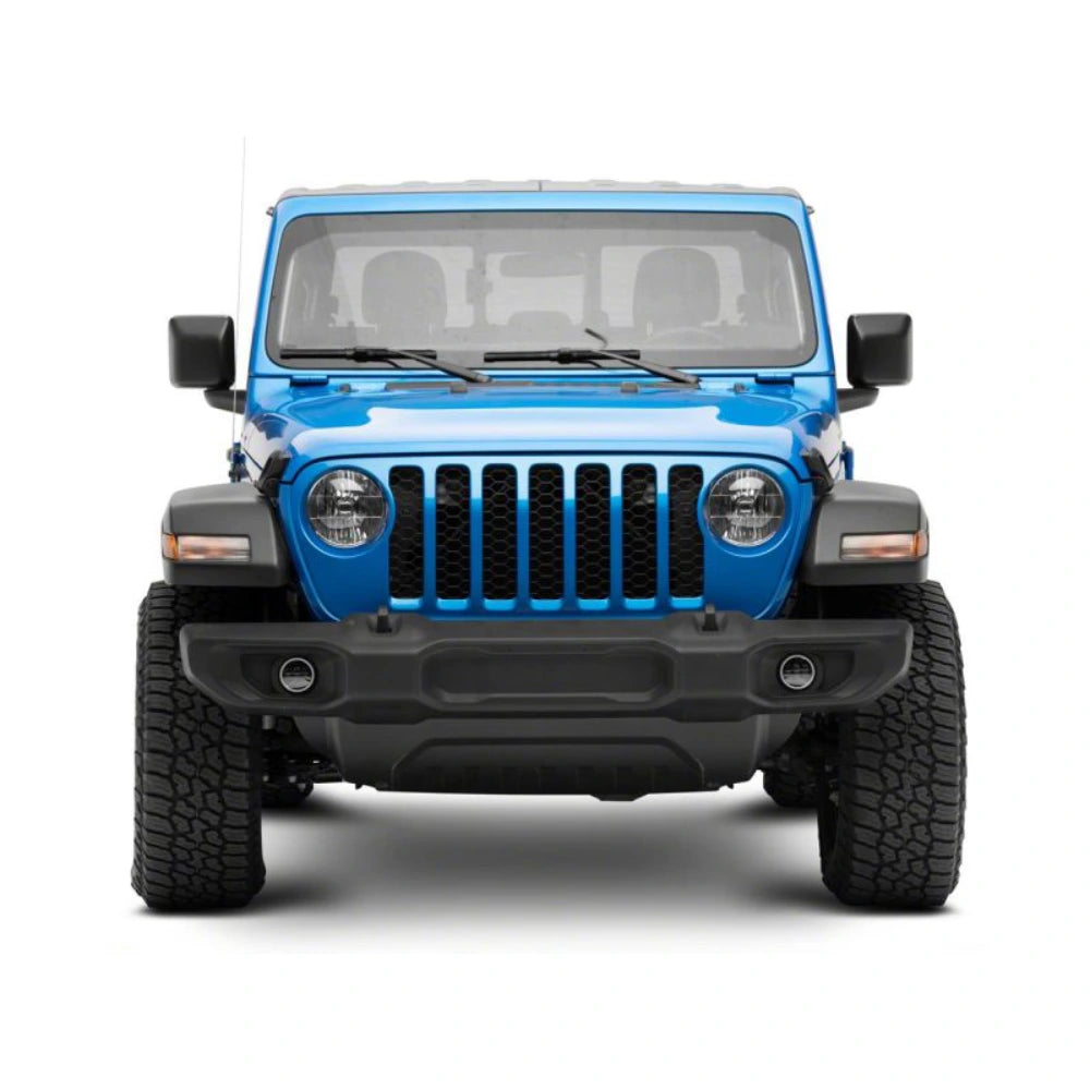 Raxiom 07-23 Jeep Wrangler JK & JL 20-23 Jeep Gladiator JT Axial Series LED Fog Lights w/ Halo - Raxiom J142669