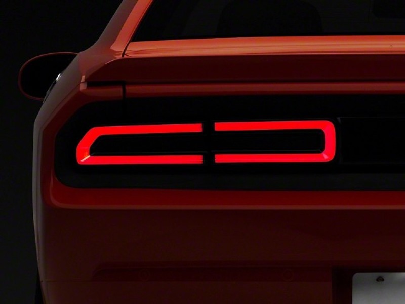Raxiom 08-14 Challenger LED Tail Lights- Black Housing (Smoked Lens) - Black Ops Auto Works