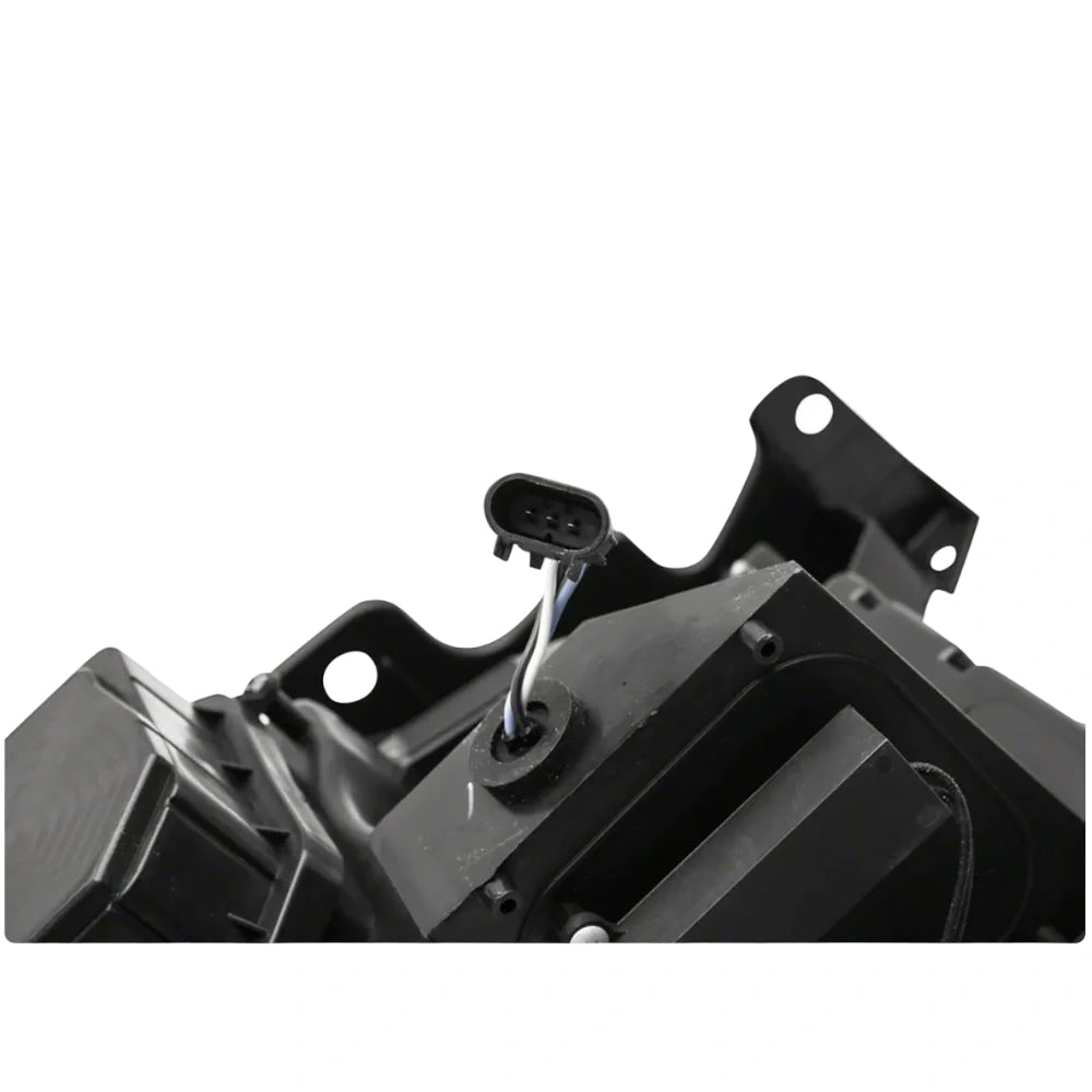 Raxiom 09-14 F-150 Projector Headlights w/ LED Accent- Black Housing (Clear Lens) - Raxiom T542845
