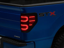 Load image into Gallery viewer, Raxiom Raxiom 09-14 Ford F-150 Styleside Axial Series LED Tail Lights- Black Housing- Smoked Lens