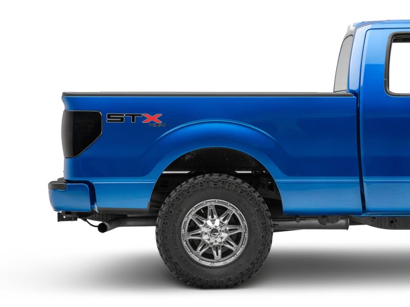 Raxiom Raxiom 09-14 Ford F-150 Styleside Axial Series LED Tail Lights- Black Housing- Smoked Lens