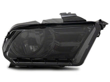 Load image into Gallery viewer, Raxiom Raxiom 10-12 Ford Mustang Axial Series OEM Style Rep Headlights- Chrome Housing- Smoked Lens