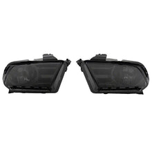 Load image into Gallery viewer, Raxiom Raxiom 10-12 Ford Mustang Axial Series OEM Style Rep Headlights- Chrome Housing- Smoked Lens