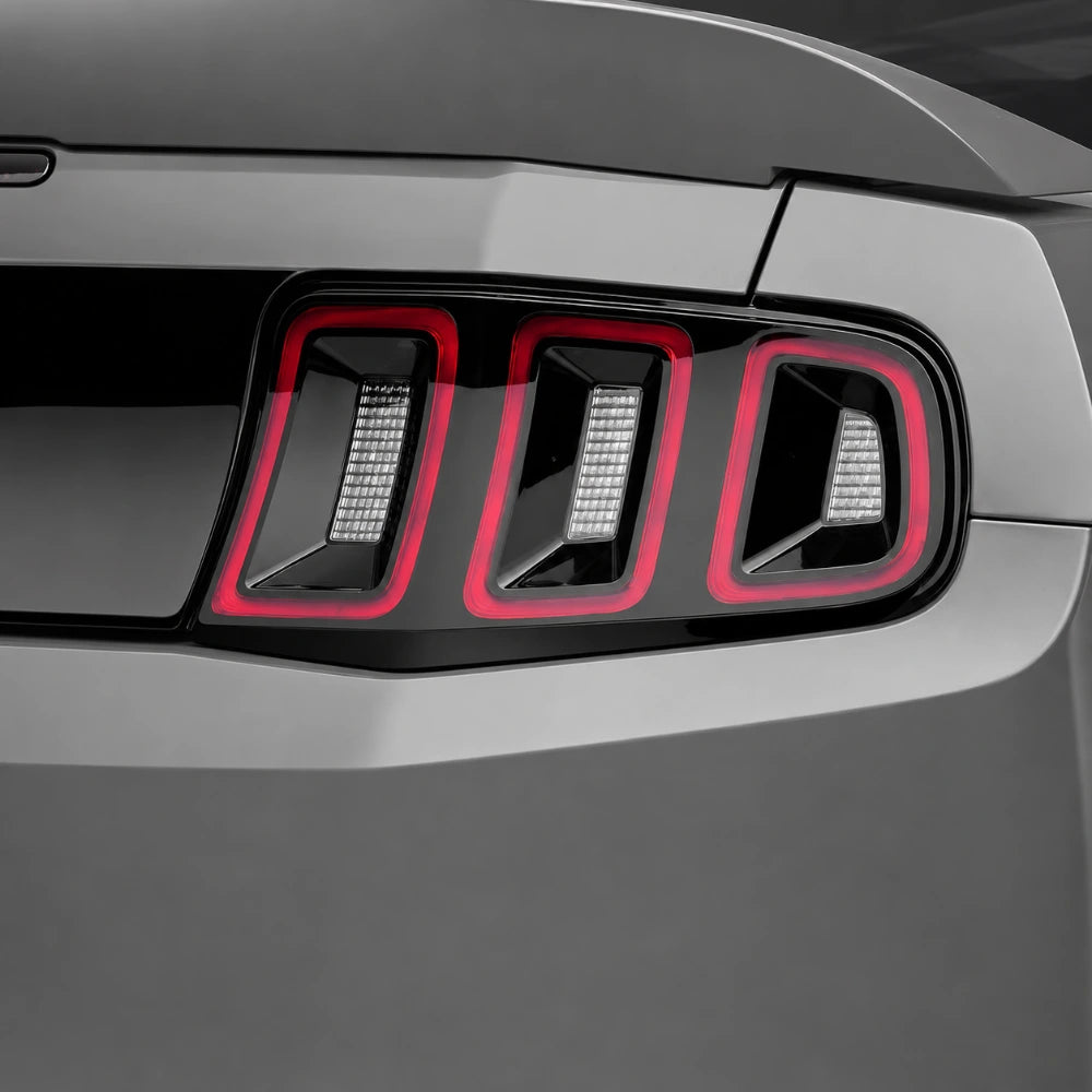 Raxiom 10-12 Ford Mustang Tail Light Conversion Trim - Raxiom 301043