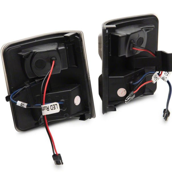 Raxiom Raxiom 11-16 Ford F-250/F-350 Super Duty Axial LED SEQL Switchback Side Mirror Marker Lamps- Smoked