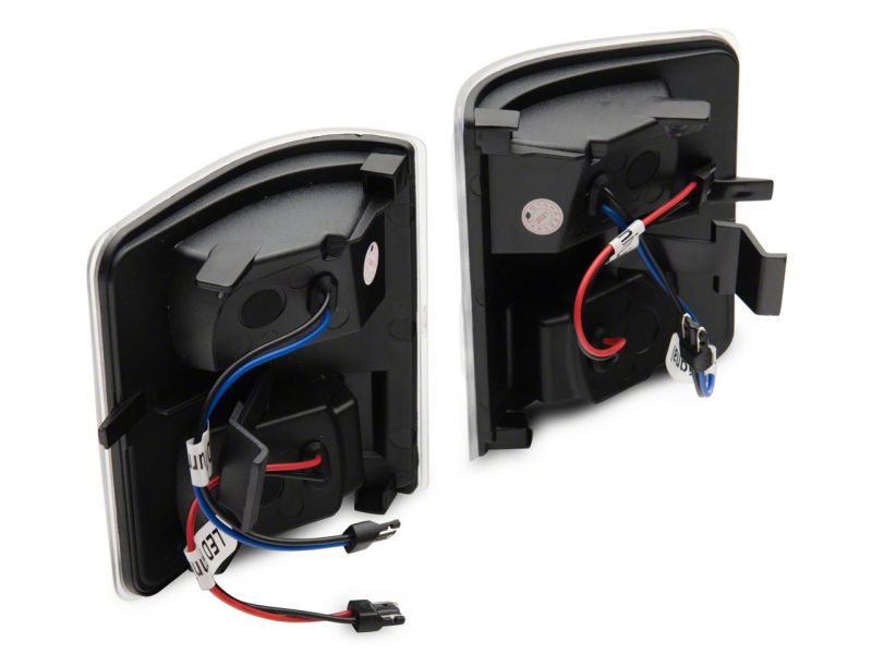 Raxiom Raxiom 11-16 Ford F-250/F-350 Super Duty Axial Series LED Switchback Side Mirror Marker Lamps- Clear