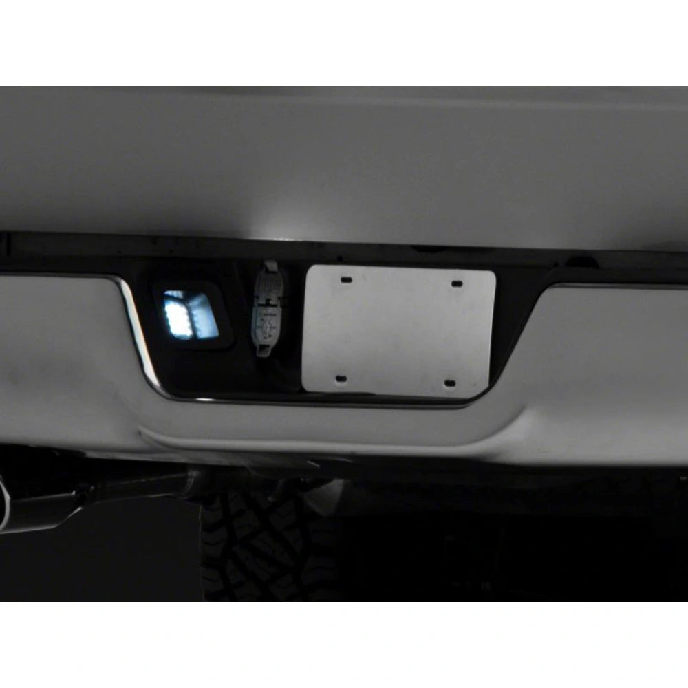 Raxiom 13-18 Dodge RAM 1500 Axial Series LED License Plate Lamps- Smoked - Raxiom R117120