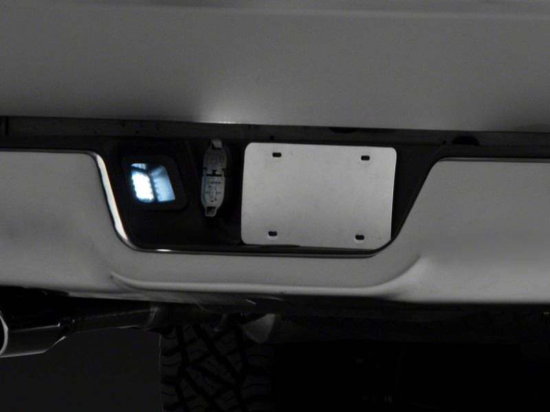 Raxiom Raxiom 13-18 Dodge RAM 1500 Axial Series LED License Plate Lamps- Smoked
