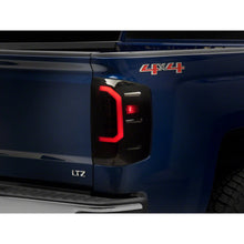 Load image into Gallery viewer, Raxiom 14-18 Chevrolet Silverado 1500 Axial Series LED Tail Lights- Black Housing (Smoked Lens) - Raxiom S151298
