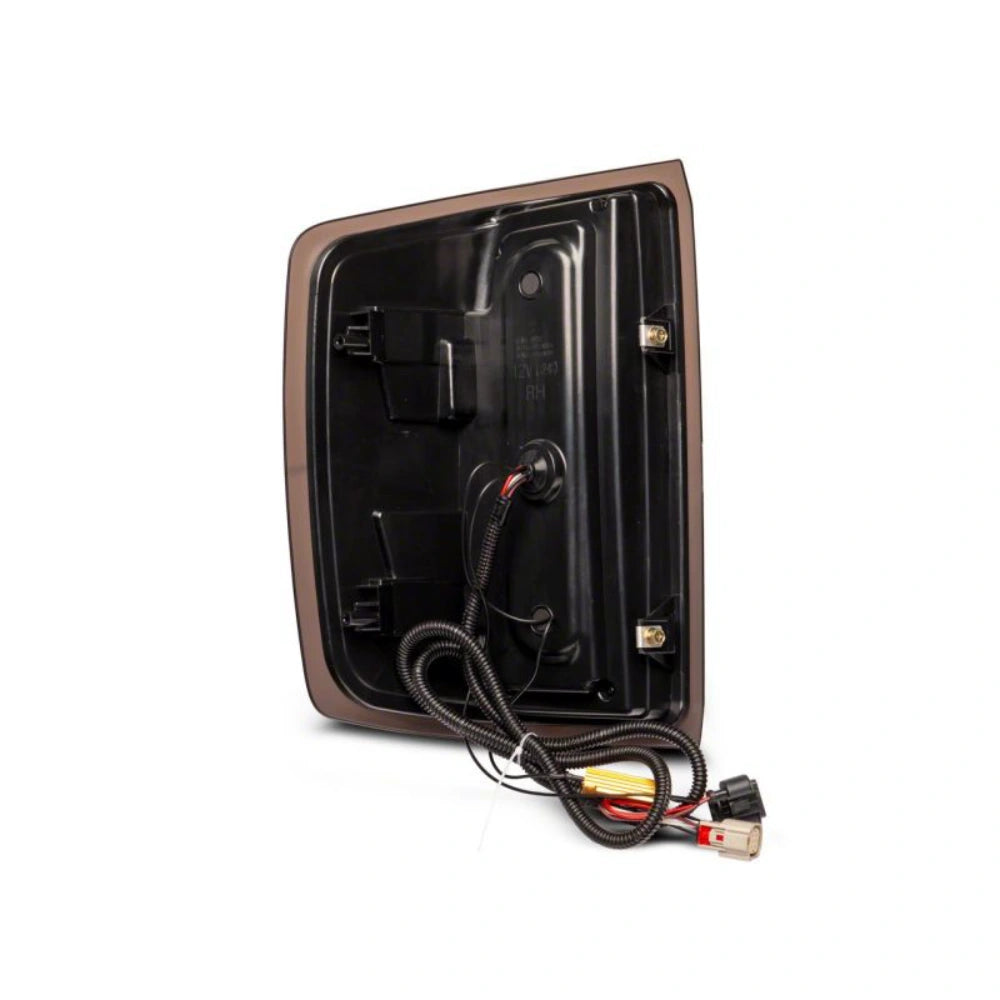 Raxiom 14-18 Chevrolet Silverado 1500 Axial Series LED Tail Lights- Black Housing (Smoked Lens) - Raxiom S151298