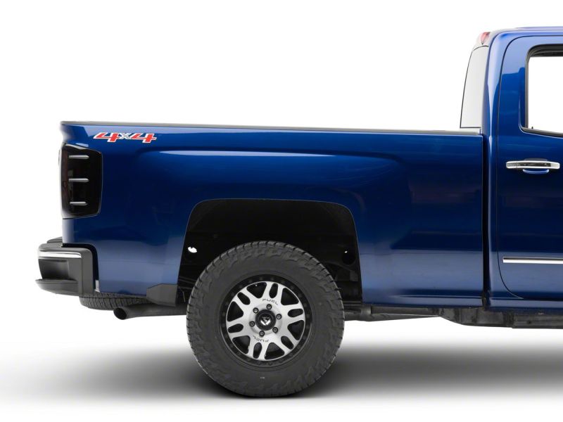 Raxiom Raxiom 14-18 Chevrolet Silverado 1500 Axial Series LED Tail Lights- Black Housing (Smoked Lens)