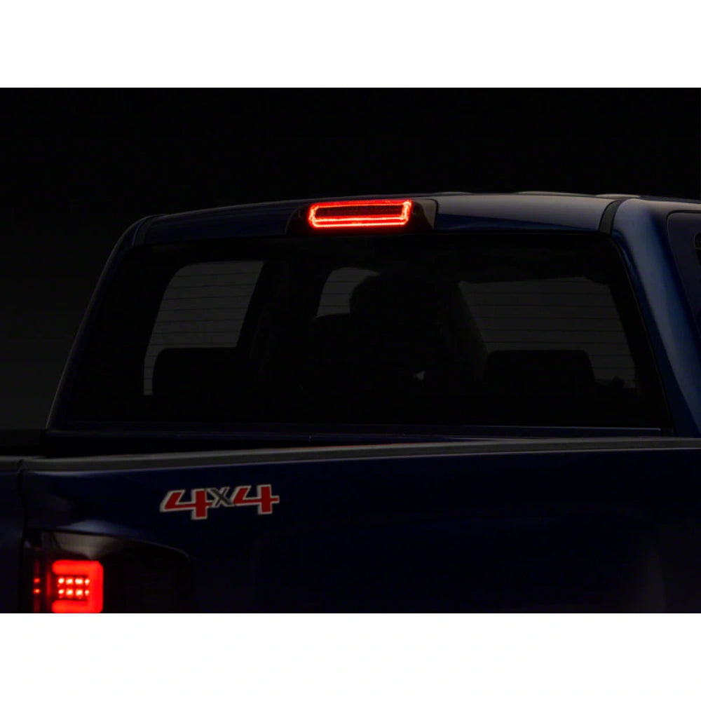 Raxiom 14-18 Chevrolet Silverado Axial Series LED Third Brake Light- Smoked - Raxiom S122504