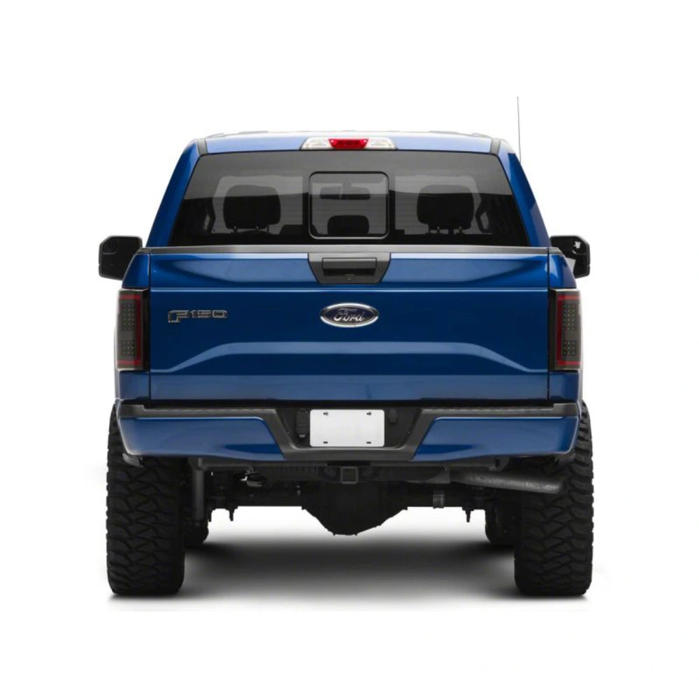 Raxiom 15-17 Ford F-150 LED Tail Lights w/ SEQL Turn Signals- Black Housing (Clear Lens) - Raxiom T544625