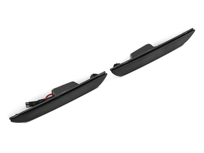 Raxiom 15-22 Ford Mustang Axial Series LED Side Marker Lights Rear (Smoked) - Black Ops Auto Works