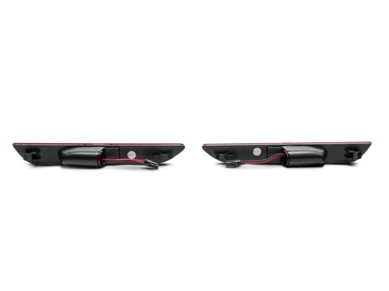 Raxiom Raxiom 15-23 Ford Mustang Axial Series LED Side Marker Lights Rear- Red