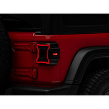 Load image into Gallery viewer, Raxiom Raxiom 18-22 Jeep Wrangler JL Axial Series Plateau LED Tail Lights- Black Housing (Smoked Lens)