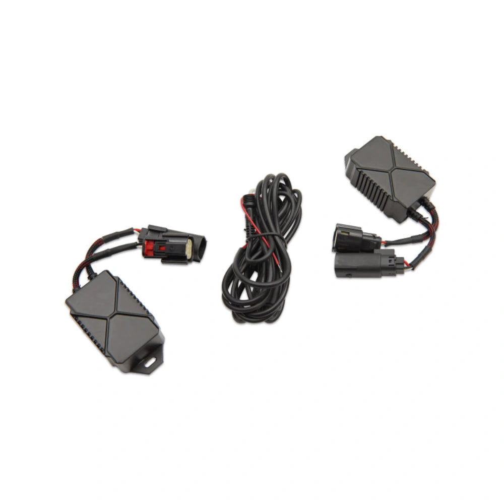 Raxiom 18-22 Jeep Wrangler JL/ JT 9-Inch LED Headlights w/ DRL and Halo- Black Housing (Clear Lens) - Raxiom J137646