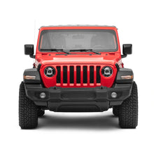 Load image into Gallery viewer, Raxiom 18-22 Jeep Wrangler JL/ JT 9-Inch LED Headlights w/ DRL and Halo- Black Housing (Clear Lens) - Raxiom J137646