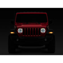 Load image into Gallery viewer, Raxiom 18-22 Jeep Wrangler JL/ JT 9-Inch LED Headlights w/ DRL and Halo- Black Housing (Clear Lens) - Raxiom J137646