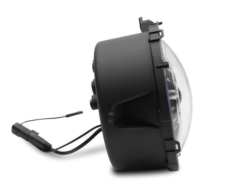Raxiom Raxiom 18-22 Jeep Wrangler JL/ JT 9-Inch LED Headlights w/ DRL and Halo- Black Housing (Clear Lens)