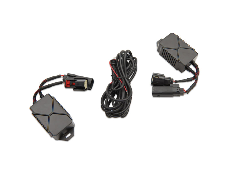 Raxiom Raxiom 18-22 Jeep Wrangler JL/ JT 9-Inch LED Headlights w/ DRL and Halo- Black Housing (Clear Lens)