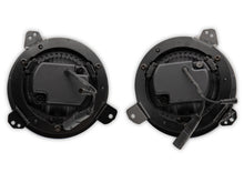 Load image into Gallery viewer, Raxiom 18-22 Jeep Wrangler JL/JT Axial 9-Inch LED Headlights w/RGB Halo- Blk Housing (Clear Lens)-Headlights-Raxiom-840179455382-