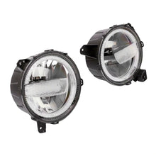 Load image into Gallery viewer, Raxiom 18-23 Jeep Wrangler JL Axial Series 9-In LED Headlights- Black Housing (Clear Lens) - Raxiom J164371