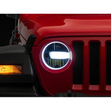 Load image into Gallery viewer, Raxiom 18-23 Jeep Wrangler JL Axial Series 9-In LED Headlights- Black Housing (Clear Lens) - Raxiom J164371