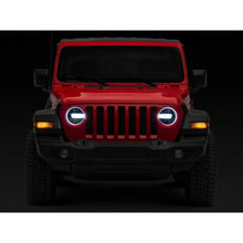 Load image into Gallery viewer, Raxiom 18-23 Jeep Wrangler JL Axial Series 9-In LED Headlights- Black Housing (Clear Lens) - Raxiom J164371