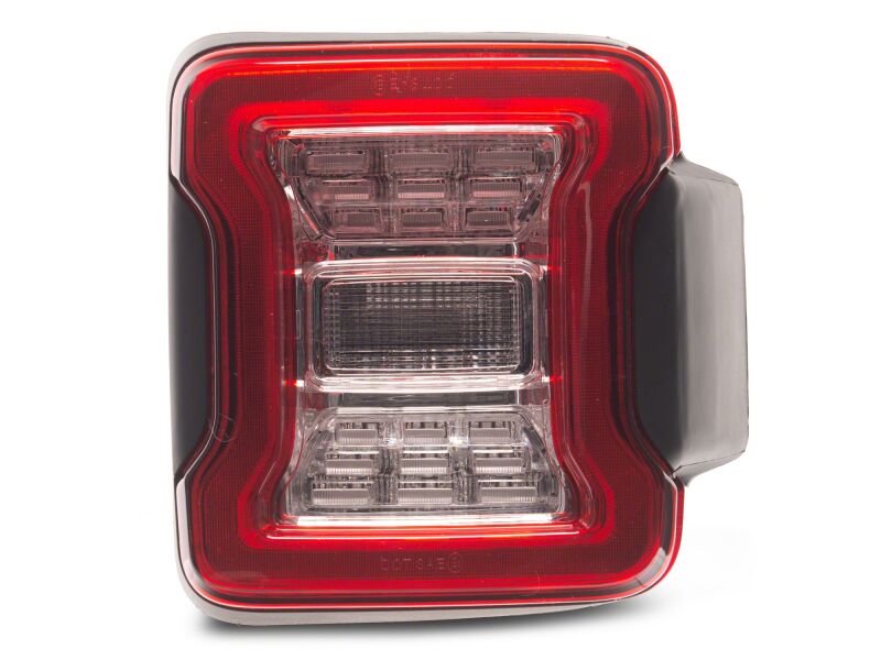 Raxiom Raxiom 18-26 Jeep Wrangler JL LED Tail Lights- Clear Housing- Clear Lens