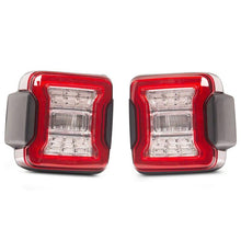 Load image into Gallery viewer, Raxiom Raxiom 18-26 Jeep Wrangler JL LED Tail Lights- Clear Housing- Clear Lens