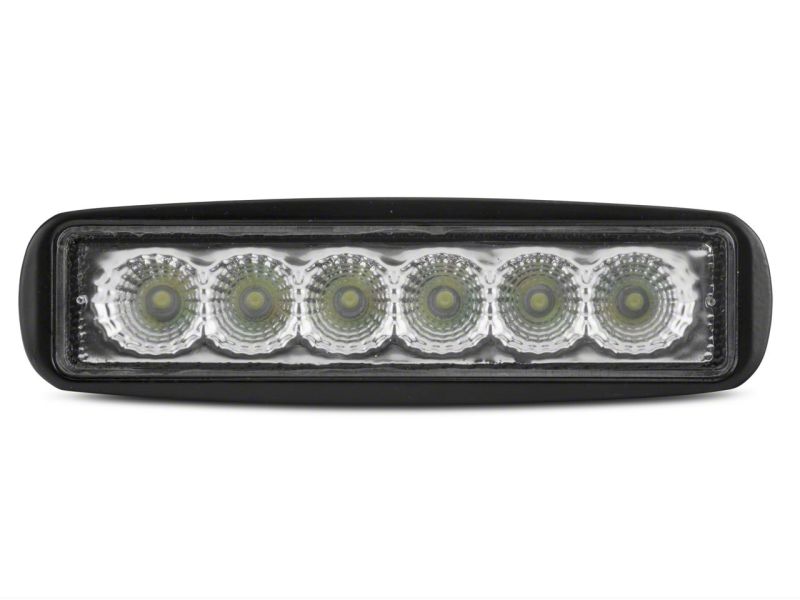 Raxiom Raxiom 6-In Slim 6-LED Off-Road Light Flood Beam Universal (Some Adaptation May Be Required)