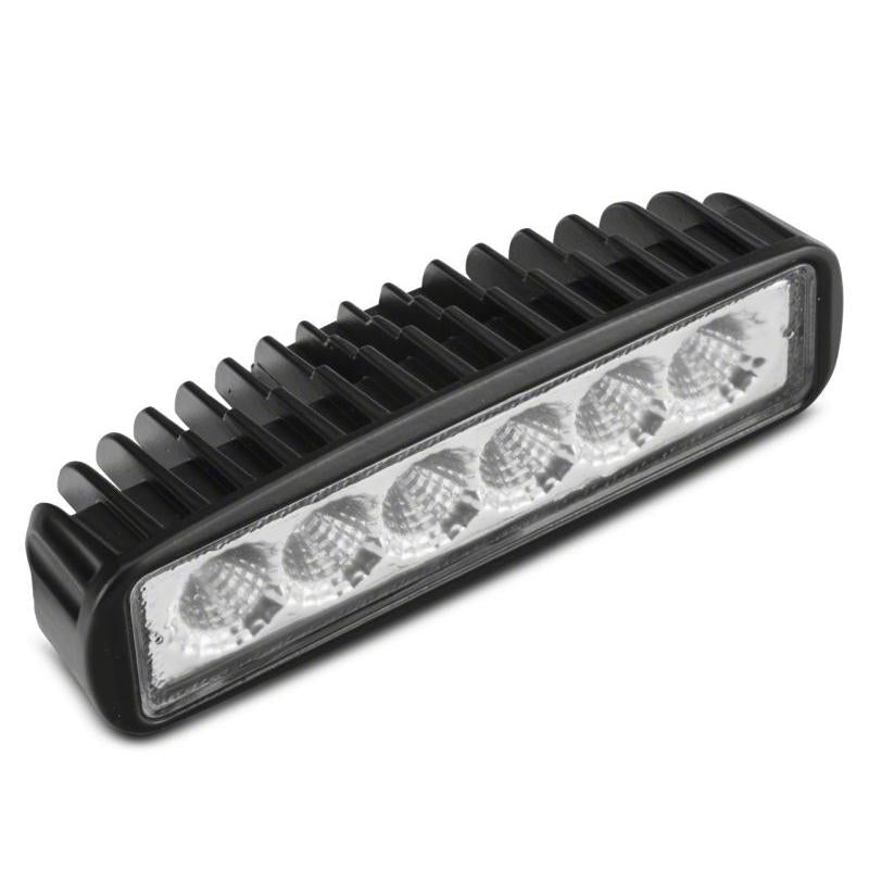 Raxiom Raxiom 6-In Slim 6-LED Off-Road Light Flood Beam Universal (Some Adaptation May Be Required)