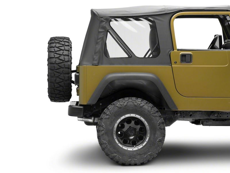 Raxiom Raxiom 76-06 Jeep CJ7 Wrangler YJ & TJ Gladiator LED Tail Lights- Black Housing (Smoked Lens)