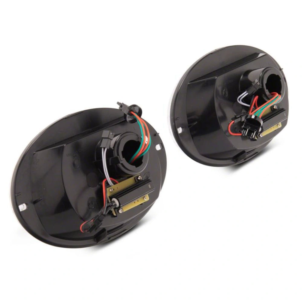 Raxiom 97-04 Chevrolet Corvette C5 Axial Series LED Tail Lights- Chrome Housing (Clear Lens) - Raxiom CV4608