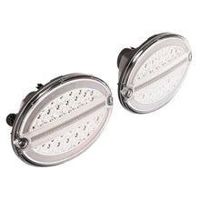Load image into Gallery viewer, Raxiom Raxiom 97-04 Chevrolet Corvette C5 Axial Series LED Tail Lights- Chrome Housing (Clear Lens)