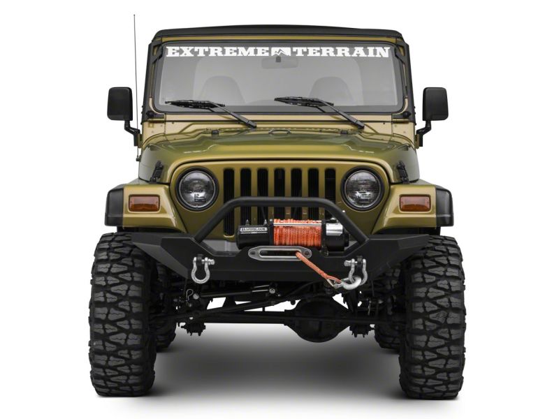 Raxiom Raxiom 97-06 Jeep Wrangler TJ 50-In LED Light Bar Windshield Mount w/ Auxiliary Bracket
