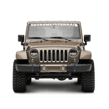 Load image into Gallery viewer, Raxiom 97-18 Jeep Wrangler TJ &amp; JK Axial 7-In LED Headlights w/ DRL - Black Housing (Clear Lens) - Raxiom J143372