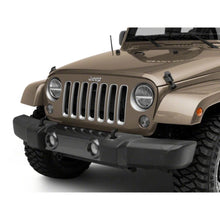Load image into Gallery viewer, Raxiom 97-18 Jeep Wrangler TJ &amp; JK Axial 7-In LED Headlights w/ DRL - Black Housing (Clear Lens) - Raxiom J143372