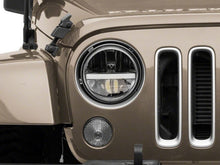 Load image into Gallery viewer, Raxiom Raxiom 97-18 Jeep Wrangler TJ &amp; JK Axial 7-In LED Headlights w/ DRL - Black Housing (Clear Lens)